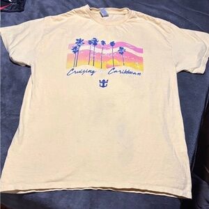 Yellow Caribbean Graphic Tee